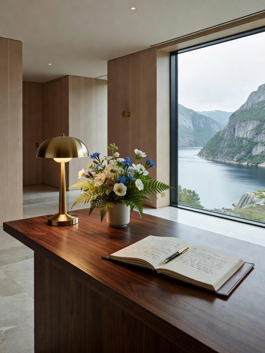 Concierge ved resepsjonen